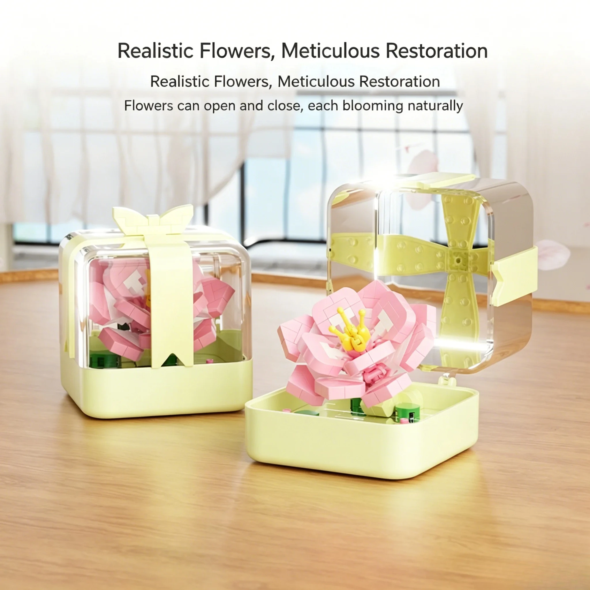 Mini Building Blocks Flower Gift Box Transparent Display Case DIY Eternal Bouquet Bricks Model Desk Decor Valentine Gifts Toys
Mini Building Blocks Flower Gift Box Transparent Display Case DIY Eternal Bouquet Bricks Model Desk Decor Valentine Gifts Toys