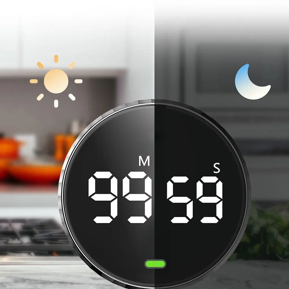 Kitchen Timer Digital Timer Manual Countdown Alarm Clock Mechanical Cooking Timer Cooking Shower Study Stopwatch
Kitchen Timer Digital Timer Manual Countdown Alarm Clock Mechanical Cooking Timer Cooking Shower Study Stopwatch
