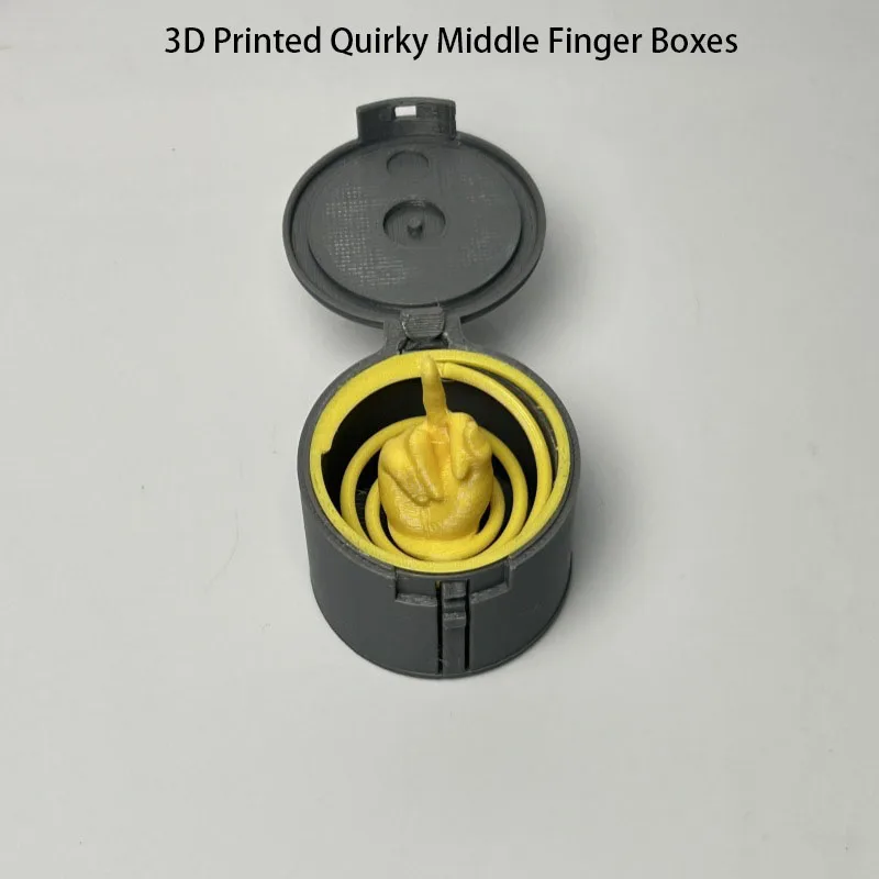 Коробка-сюрприз на средний палец с 3D принтом, новинка, забавная розыгрыш, международная жестковая причудливая коробка, подарочная коробка на средний палец
Коробка-сюрприз на средний палец с 3D принтом, новинка, забавная розыгрыш, международная жестковая причудливая коробка, подарочная коробка на средний палец