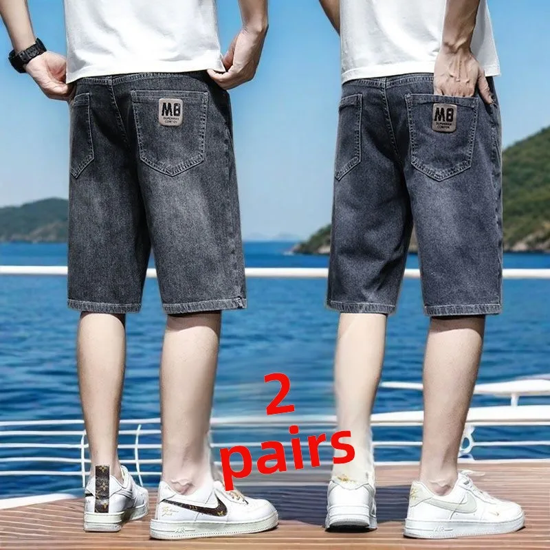 Summer New Sle Loose Fit Lightweight Men's Jeans orts Casual Straight Leg Breathable Five-Point Pants Trendy Streetwear
Summer New Sle Loose Fit Lightweight Men's Jeans orts Casual Straight Leg Breathable Five-Point Pants Trendy Streetwear