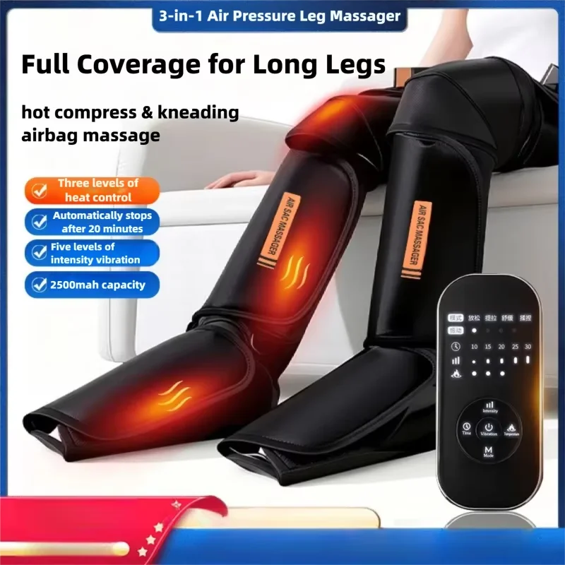 Jinkairui Full-Leg Air Wave Kneading Hot Compress Air Pressure Foot Massage Machine Leg Massager
Jinkairui Full-Leg Air Wave Kneading Hot Compress Air Pressure Foot Massage Machine Leg Massager