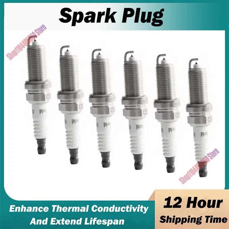 6pcs Spark Plug For NISSAN PATROL Y62 Y61 4.0L 4.8L PATHFINDER R51 ALTIMA 3.5L 350Z Z33 INFINITI FX35 CITROEN C6 PEUGEOT 407 607
6pcs Spark Plug For NISSAN PATROL Y62 Y61 4.0L 4.8L PATHFINDER R51 ALTIMA 3.5L 350Z Z33 INFINITI FX35 CITROEN C6 PEUGEOT 407 607