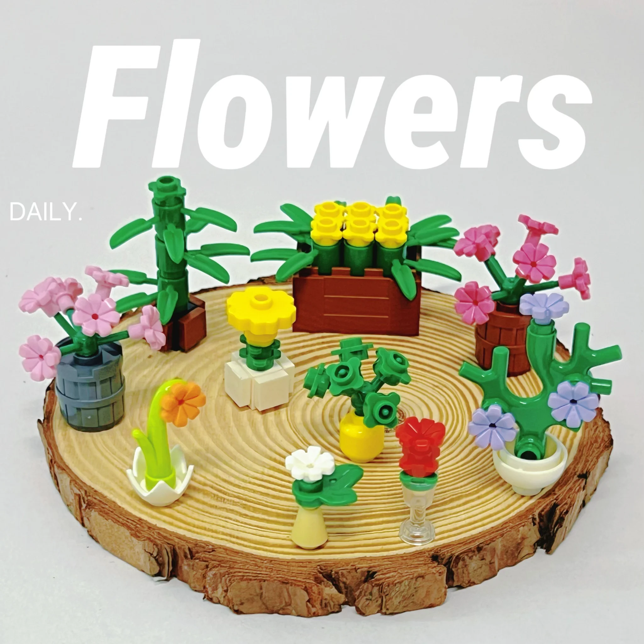 Мини-цветы, горшечные растения, строительные блоки MOC, игрушки «сделай сам», 10 шт., набор, городская уличная сцена, украшение дома, многосценная конструкция
Мини-цветы, горшечные растения, строительные блоки MOC, игрушки «сделай сам», 10 шт., набор, городская уличная сцена, украшение дома, многосценная конструкция