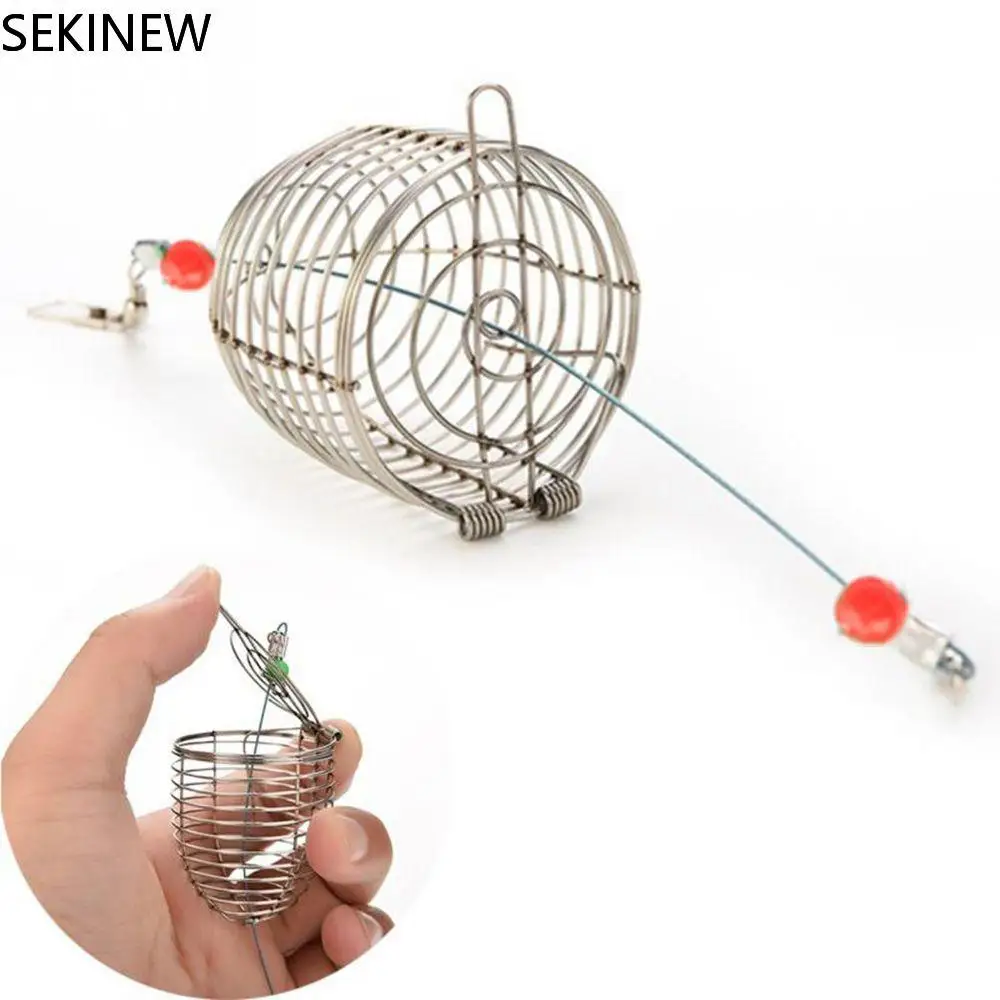 1pc Fishing Accessories Trap Tool Fish Bait Bait Basket Lure Cages Fishing Bait Cage Fishing Feeder
1pc Fishing Accessories Trap Tool Fish Bait Bait Basket Lure Cages Fishing Bait Cage Fishing Feeder