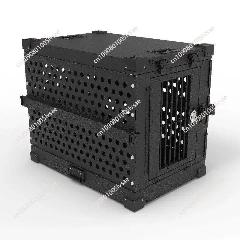 Heavy Duty Aluminum Alloy Crate Collapsible Folding Portable Travel Car Kennel Durable Outdoor Dog House for Medium Large Dogs
Heavy Duty Aluminum Alloy Crate Collapsible Folding Portable Travel Car Kennel Durable Outdoor Dog House for Medium Large Dogs