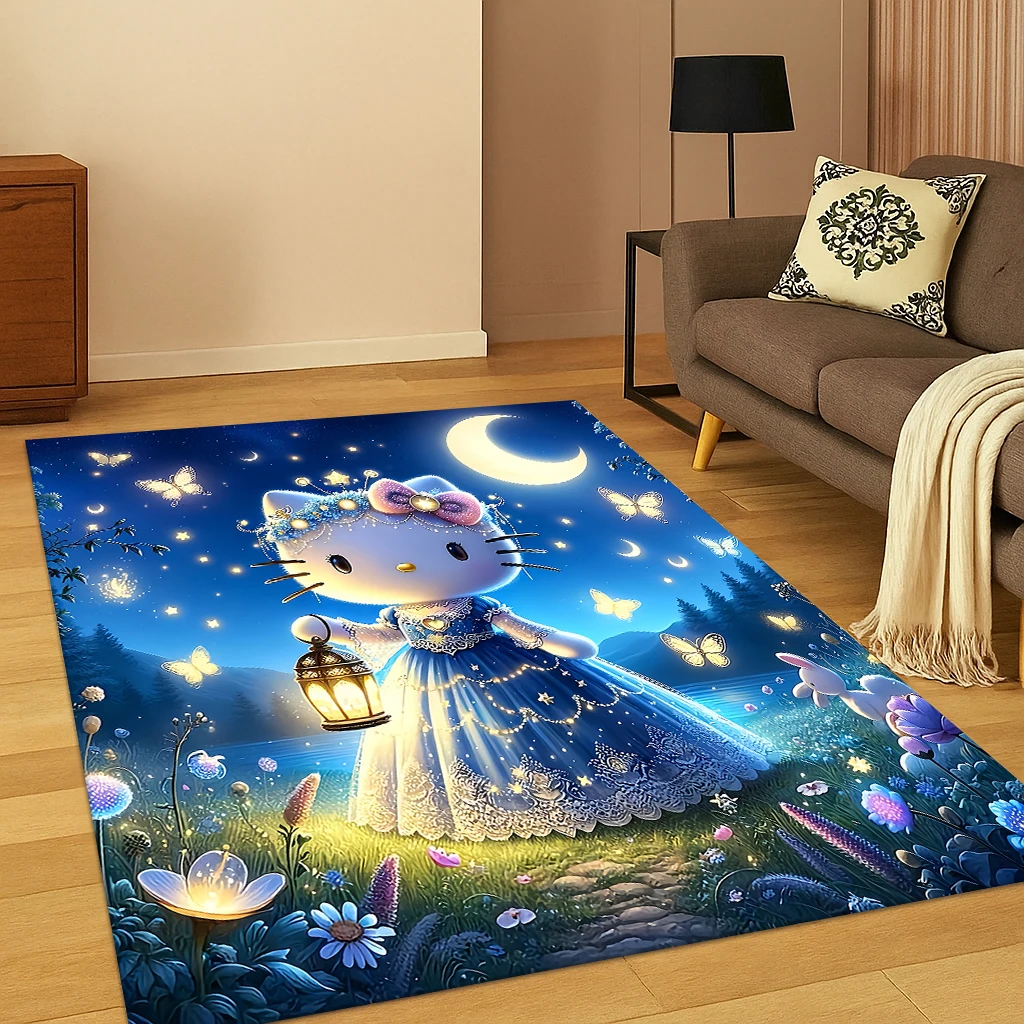 Sanrio Hello Kitty Cartoon Cute Kid Area Rug Play Game Non-slip Mat Gift Carpet for Home Bedroom Living Room Sofa Doormat Decor
Sanrio Hello Kitty Cartoon Cute Kid Area Rug Play Game Non-slip Mat Gift Carpet for Home Bedroom Living Room Sofa Doormat Decor