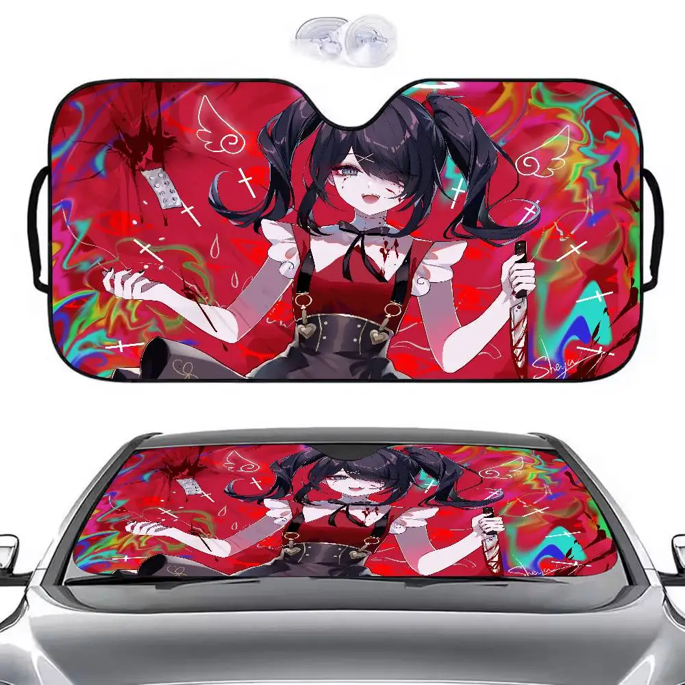 Game Needy Streamer O-Overload Girl Car SunShade Parasol Car Windshield Sun Shade UV Protection and Interior Cooler
Game Needy Streamer O-Overload Girl Car SunShade Parasol Car Windshield Sun Shade UV Protection and Interior Cooler