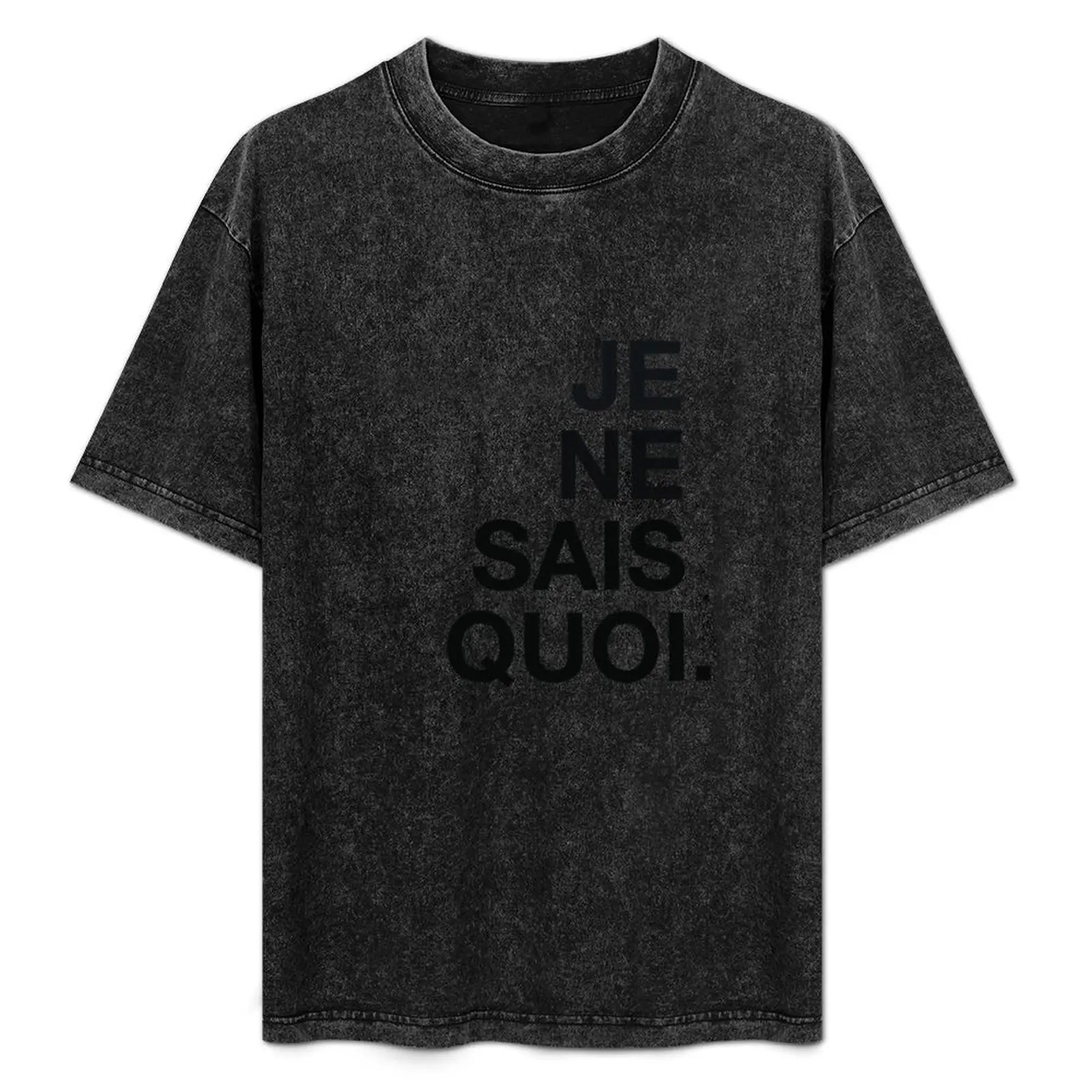 Je Ne Sais Quoi T-Shirt Fitness Training Breathable Tee
Je Ne Sais Quoi T-Shirt Fitness Training Breathable Tee
