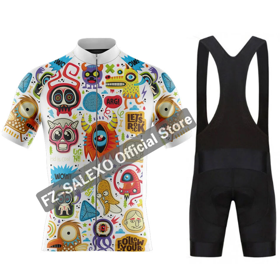 2026 Doodle Series Cycling Jersey Set Summer Bikes Road Uniform MTB Bicycle Suit Bib Shorts Ropa Ciclismo Men Cycling Clothes
2026 Doodle Series Cycling Jersey Set Summer Bikes Road Uniform MTB Bicycle Suit Bib Shorts Ropa Ciclismo Men Cycling Clothes