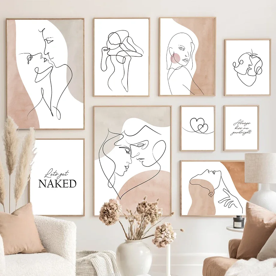 Nordic Abstract Love Heart Hands Line Girl Boy Posters and Prints Wall Art Canvas Painting Pictures Living Room Home Decor Gift
Nordic Abstract Love Heart Hands Line Girl Boy Posters and Prints Wall Art Canvas Painting Pictures Living Room Home Decor Gift