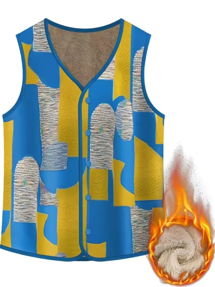 Женский вельветовый жилет в стиле ретро с V-образным вырезом и одной пуговицей, утепленный, на подкладке, из вельвета, с эффектом состаривания
Женский вельветовый жилет в стиле ретро с V-образным вырезом и одной пуговицей, утепленный, на подкладке, из вельвета, с эффектом состаривания