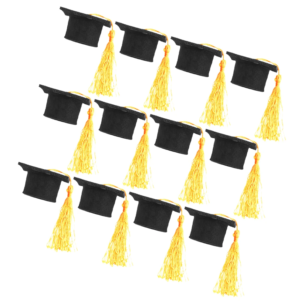 12 Pcs Mini Graduation Cap Blue Tassel Bottle Tops Caps Beverage Covers Party Hats Gifts Novelty Supplies
12 Pcs Mini Graduation Cap Blue Tassel Bottle Tops Caps Beverage Covers Party Hats Gifts Novelty Supplies