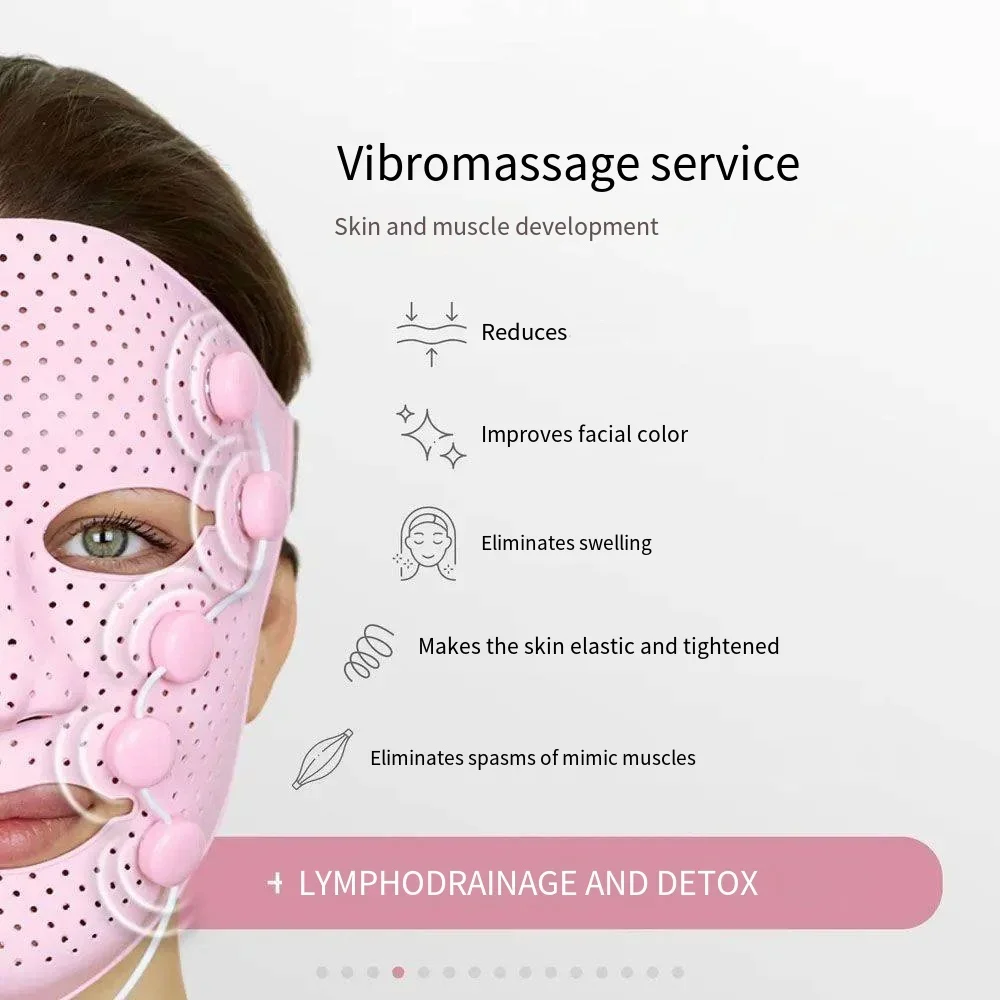 Beauty Home Facial Massager Mask Comfortable Silicone Photorejuvenation Mask
Beauty Home Facial Massager Mask Comfortable Silicone Photorejuvenation Mask