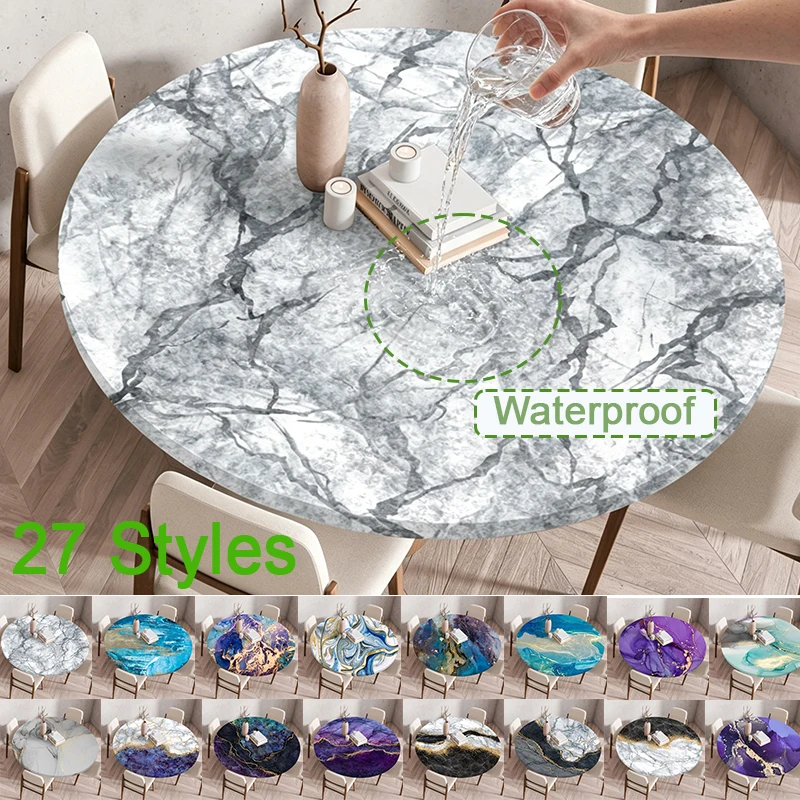 27 Styles Marble Background Round Table Cloth,Waterproof and Oil Resistant Round Tablecloth,Elastic Table Cover Kitchen Supplies
27 Styles Marble Background Round Table Cloth,Waterproof and Oil Resistant Round Tablecloth,Elastic Table Cover Kitchen Supplies
