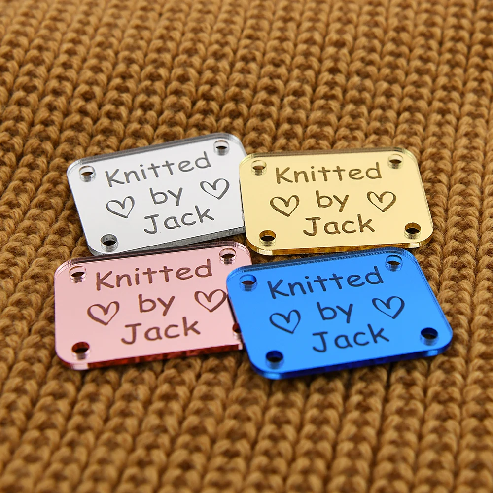 Personalized Mirror Acrylic Tags Laser Engraved 1.18"x1.50" Pre-Punched for Crafts Home Decor Clothing Gifts Custom Logo Text
Personalized Mirror Acrylic Tags Laser Engraved 1.18"x1.50" Pre-Punched for Crafts Home Decor Clothing Gifts Custom Logo Text