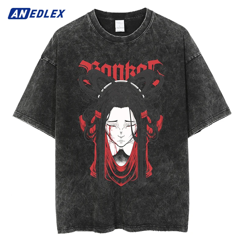 Men Tshirt Hip Hop Streetwear T-Shirt Japanese Anime Graphic Print Vintage T Shirt Harajuku Oversized Tops Tees Cotton Black
Men Tshirt Hip Hop Streetwear T-Shirt Japanese Anime Graphic Print Vintage T Shirt Harajuku Oversized Tops Tees Cotton Black