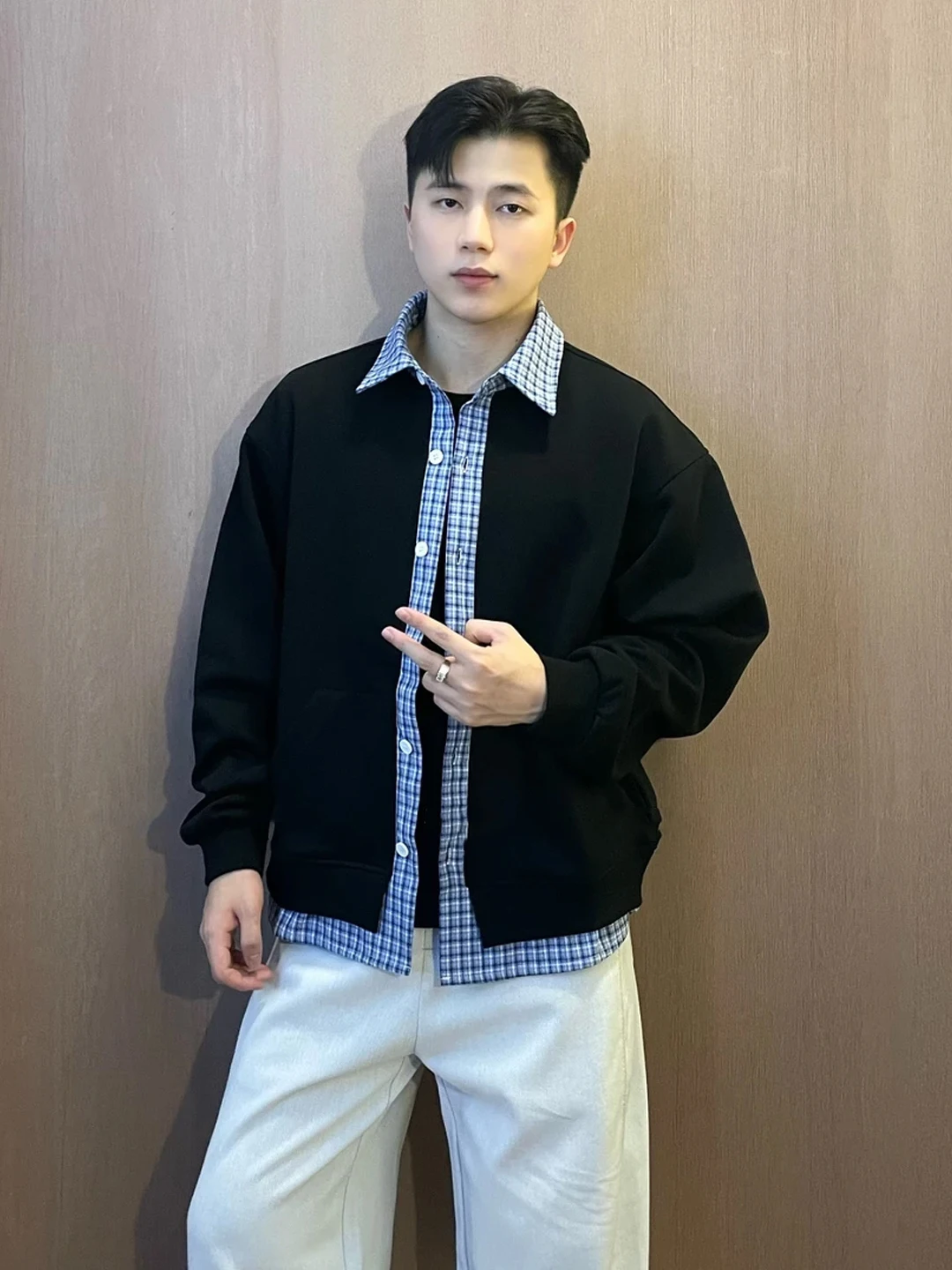 Мужской кардиган-жилет Bla Faux из двух частей, в стиле американского ретро, с клетчатыми вставками, осенняя одежда
Мужской кардиган-жилет Bla Faux из двух частей, в стиле американского ретро, с клетчатыми вставками, осенняя одежда