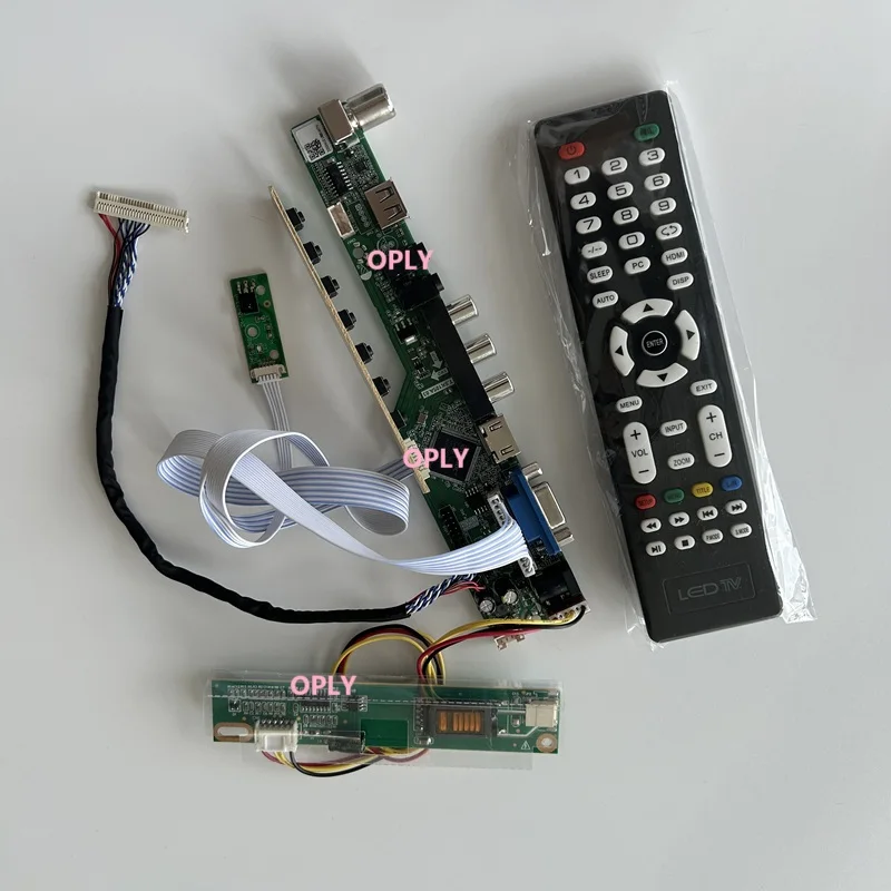 Комплект платы контроллера телевизора для LP150X08 LP150X08-A3 15 дюймов 1024X768 VGA HDMI-совместимая RF USB ЖК-панель AV-экран монитора
Комплект платы контроллера телевизора для LP150X08 LP150X08-A3 15 дюймов 1024X768 VGA HDMI-совместимая RF USB ЖК-панель AV-экран монитора