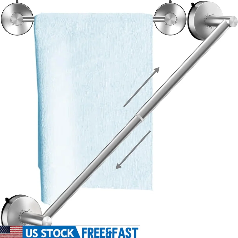 Регулируемая присоска, держатель для полотенец, вешалка из нержавеющей стали, душ для ванной комнаты, простая установка на гладкой непористой поверхности
Регулируемая присоска, держатель для полотенец, вешалка из нержавеющей стали, душ для ванной комнаты, простая установка на гладкой непористой поверхности