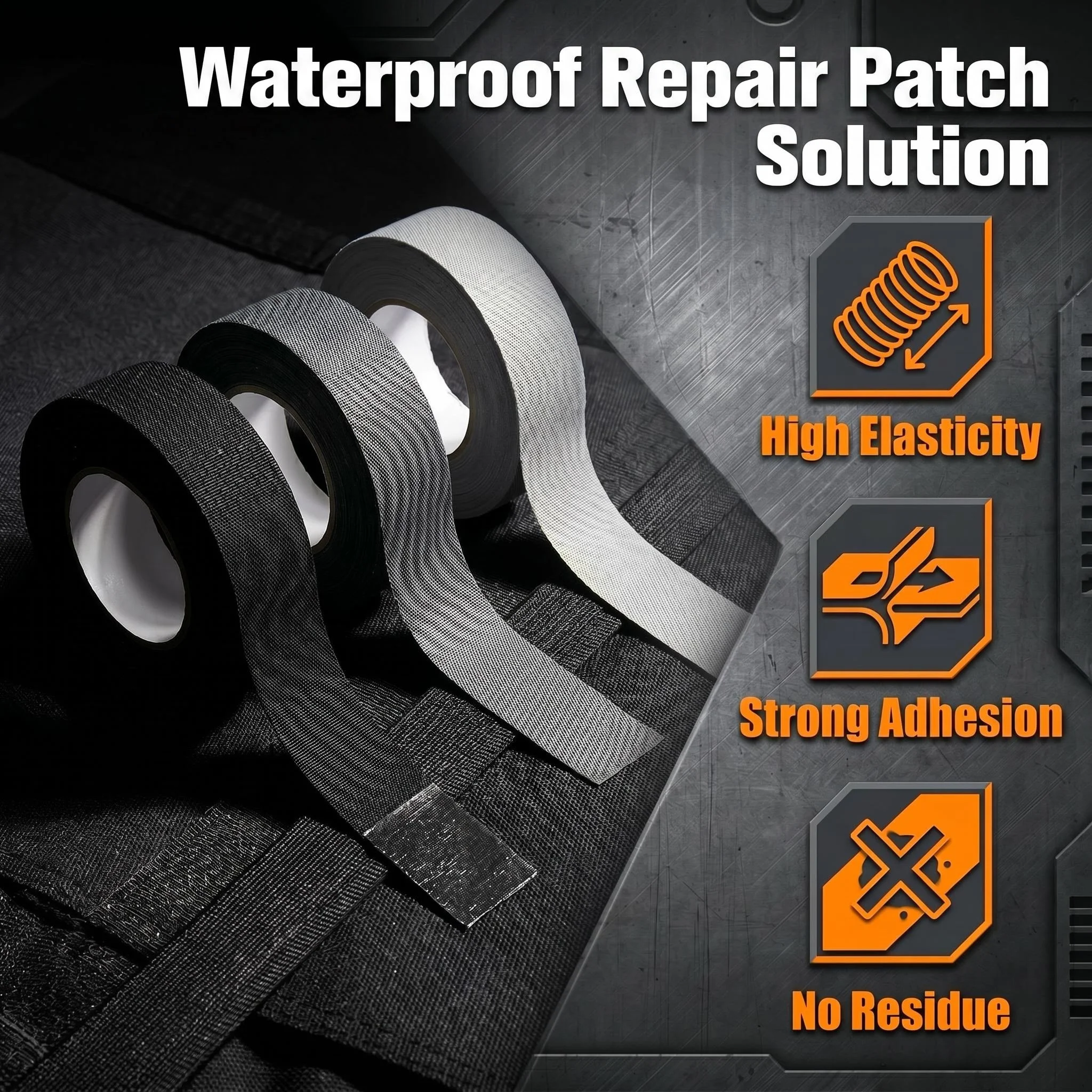 1.2in 3 Layers Hot Melt TPU Waterproof Seam Repair Tape For Wetsuit Raincoat Tent Boots Windproof Leakproof Seal Patch
1.2in 3 Layers Hot Melt TPU Waterproof Seam Repair Tape For Wetsuit Raincoat Tent Boots Windproof Leakproof Seal Patch