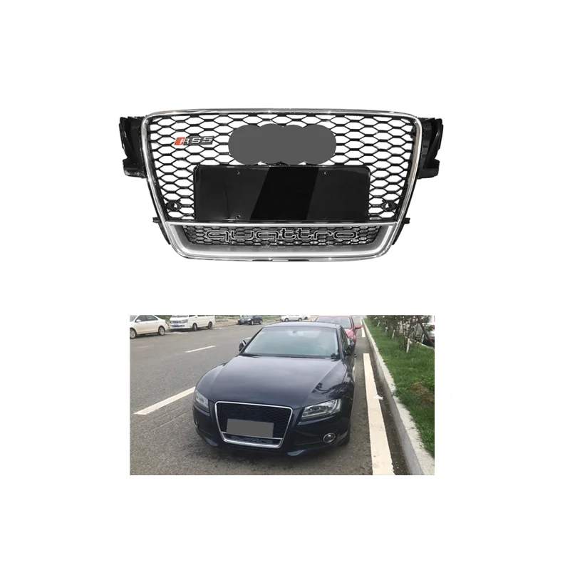 RS5 Front Grille for Audi A5 S5 B8 2008-2011 Upgrade Chrome ABS Plastic Audi A5 B8 Honeycomb Grill
RS5 Front Grille for Audi A5 S5 B8 2008-2011 Upgrade Chrome ABS Plastic Audi A5 B8 Honeycomb Grill