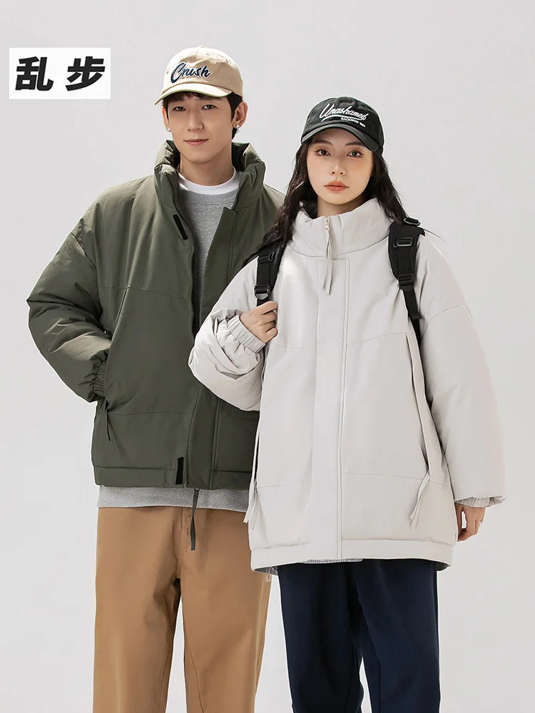 Утепленная хлопковая куртка Rampo с воротником-стойкой, свободного кроя, повседневная, зимняя верхняя одежда на молнии, из полиэфирного волокна, теплая, молодежная, размер S
Утепленная хлопковая куртка Rampo с воротником-стойкой, свободного кроя, повседневная, зимняя верхняя одежда на молнии, из полиэфирного волокна, теплая, молодежная, размер S