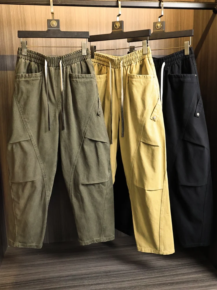 Men's Casual Straight Leg Pants Spring Season Slim Fit Drapey Cotton Trousers Trendy Flat Front Elastic Waist Casual Wear
Men's Casual Straight Leg Pants Spring Season Slim Fit Drapey Cotton Trousers Trendy Flat Front Elastic Waist Casual Wear