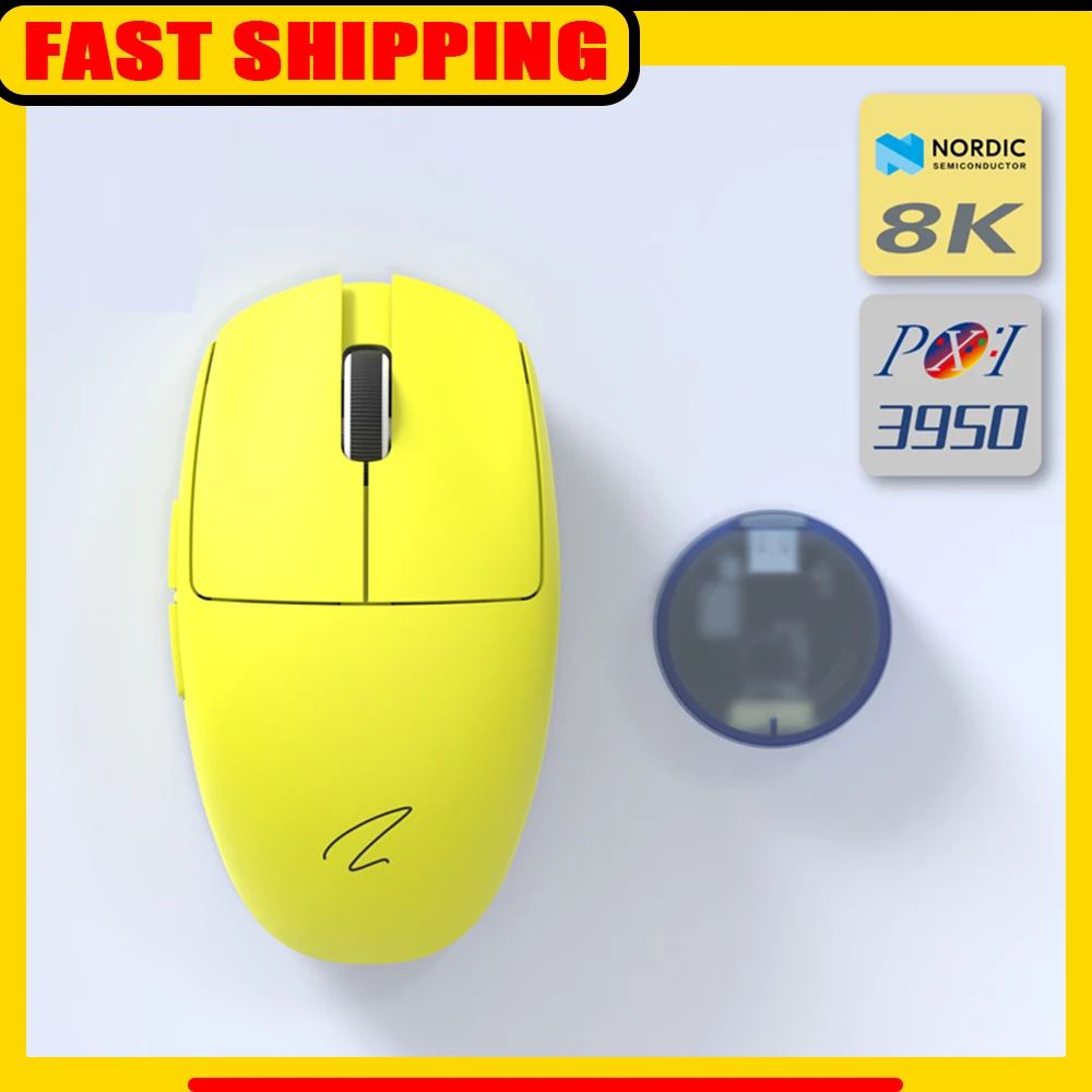 Zaopin Z1 Pro MAX Mouse 4K PAW3395 Three Mode Bluetooth Wireless Gaming Mouse Lightweight Custom Mice Office PC Accessories Gift
Zaopin Z1 Pro MAX Mouse 4K PAW3395 Three Mode Bluetooth Wireless Gaming Mouse Lightweight Custom Mice Office PC Accessories Gift