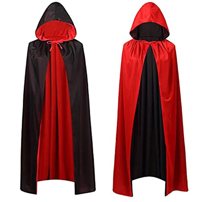Halloween Long Double Layered Hooded Cloak Unisex Multicolored Roleplay Shoulder Wrap Ethnic Stage Costume Women
Halloween Long Double Layered Hooded Cloak Unisex Multicolored Roleplay Shoulder Wrap Ethnic Stage Costume Women
