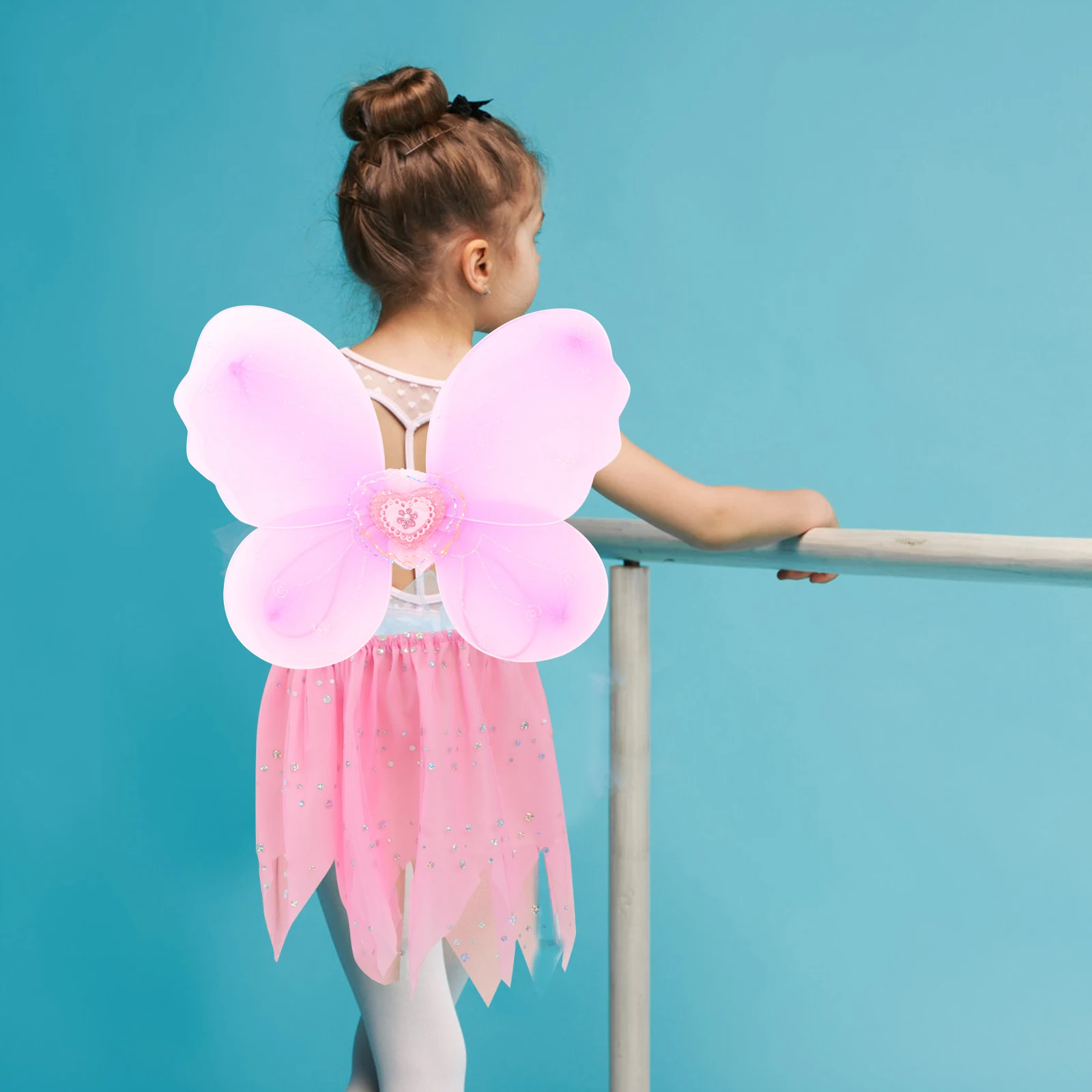 1 set 1 Set Girl Bubble Skirt Tutu Costume Butterflies Wings Fairy Dress Set Kids Party Cosplay Gauze Skirt Suit For Dancing
1 set 1 Set Girl Bubble Skirt Tutu Costume Butterflies Wings Fairy Dress Set Kids Party Cosplay Gauze Skirt Suit For Dancing
