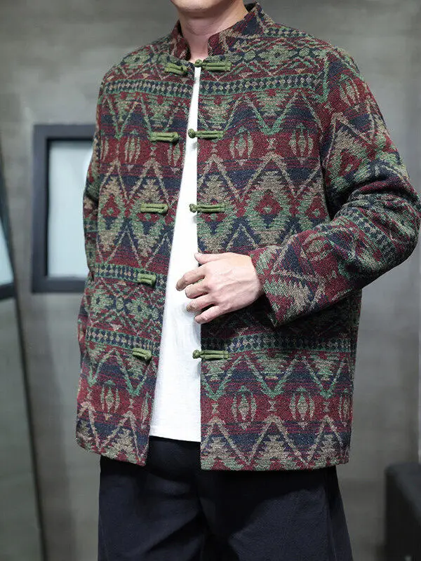 Мужская шерстяная куртка на осень-зиму с воротником-стойкой, на пуговицах, в традиционном китайском стиле, молодежная мода
Мужская шерстяная куртка на осень-зиму с воротником-стойкой, на пуговицах, в традиционном китайском стиле, молодежная мода