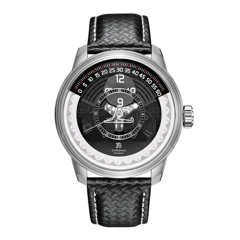 Shanghai Circuit series Men's Watch 44mm Automatic Mechanical Watch Stainless steel sapphire 100m Waterproof luminous watch
Shanghai Circuit series Men's Watch 44mm Automatic Mechanical Watch Stainless steel sapphire 100m Waterproof luminous watch