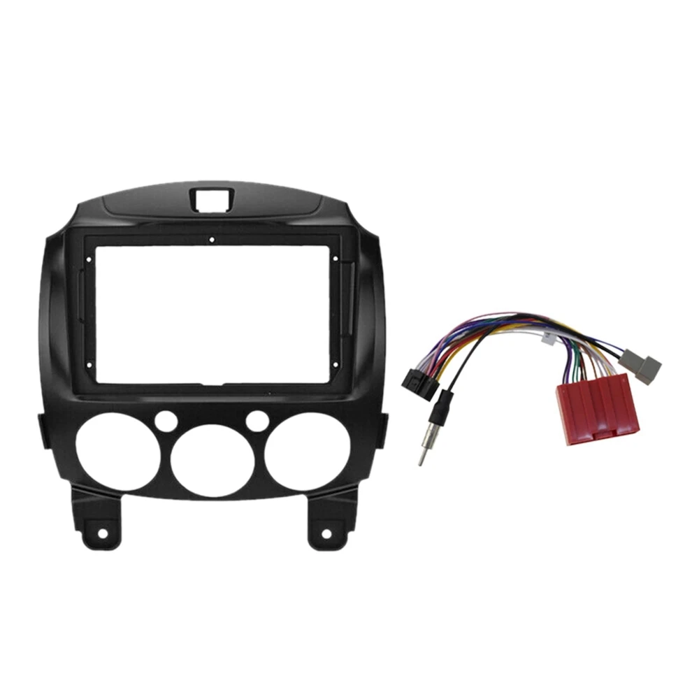 9 Inch 2DIN Car Dashboard Frame DVD Navigation Panel Frame Radio Audio Panel with Harness for 2 Demio 2007-2014
9 Inch 2DIN Car Dashboard Frame DVD Navigation Panel Frame Radio Audio Panel with Harness for 2 Demio 2007-2014