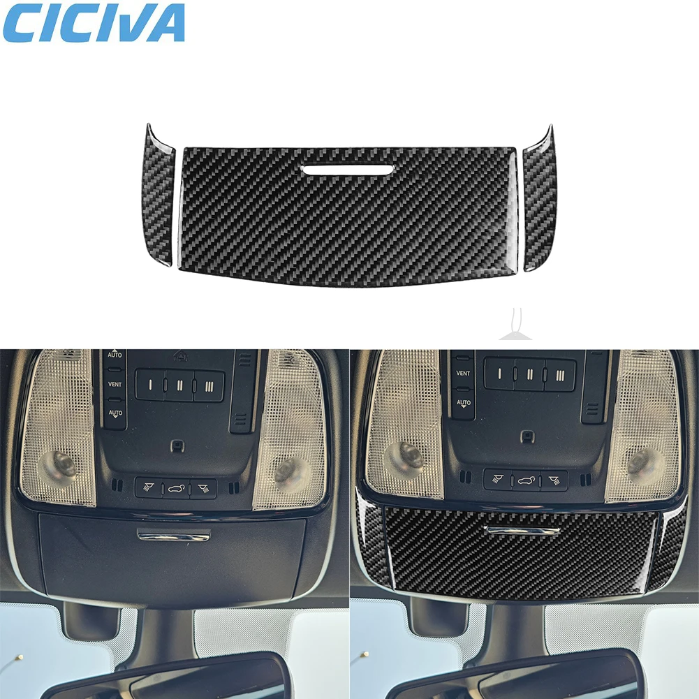 For Dodge Durango 14-20 For Jeep Grand Cherokee 12-21 Real Carbon Fiber Roof Reading Lamp Panel Trim Cover Car Interior Sticker
For Dodge Durango 14-20 For Jeep Grand Cherokee 12-21 Real Carbon Fiber Roof Reading Lamp Panel Trim Cover Car Interior Sticker