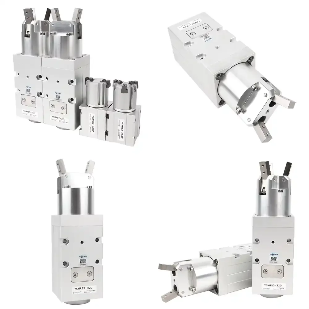 Filling Machine Cap Rotation 360 Degree Infinite Rotation air Claw YCMRS3-32D Twist Bottle Cap Parallel Cylinder
Filling Machine Cap Rotation 360 Degree Infinite Rotation air Claw YCMRS3-32D Twist Bottle Cap Parallel Cylinder