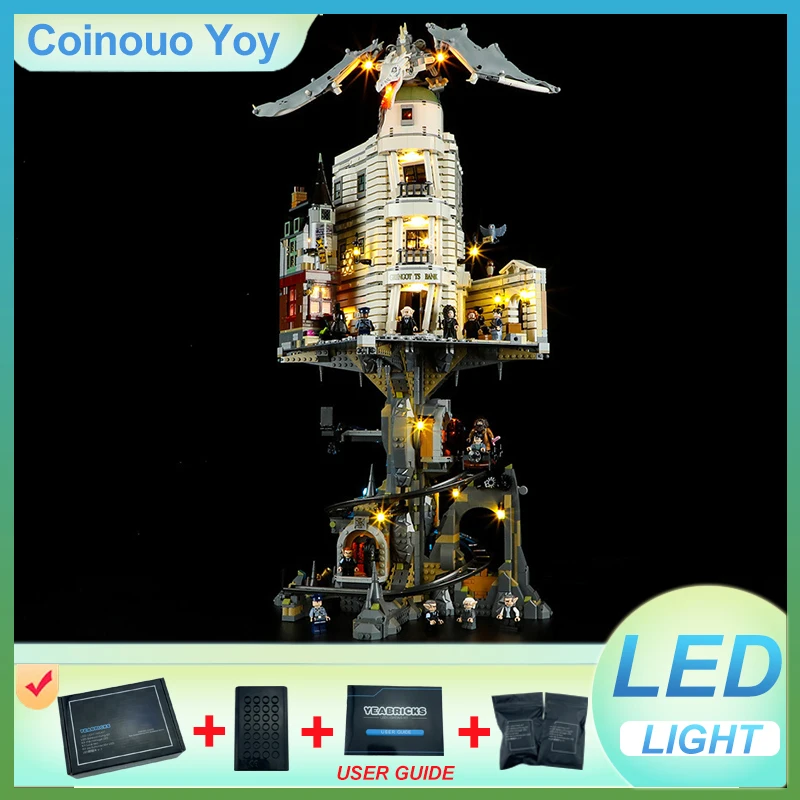 LIGHT For LEGO 76417 Gringotts Wizarding Bank Block DIY Toy (NO Blocks Model,Only LED Light) Brick Light Set Kid Gift
LIGHT For LEGO 76417 Gringotts Wizarding Bank Block DIY Toy (NO Blocks Model,Only LED Light) Brick Light Set Kid Gift