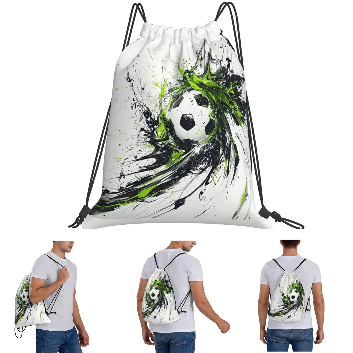 Abstract Colour Soccer Splash Ink Football Art Watercolor Backpacks Drawstring Bundle Pocket Sundries Bag Book Bags
Abstract Colour Soccer Splash Ink Football Art Watercolor Backpacks Drawstring Bundle Pocket Sundries Bag Book Bags