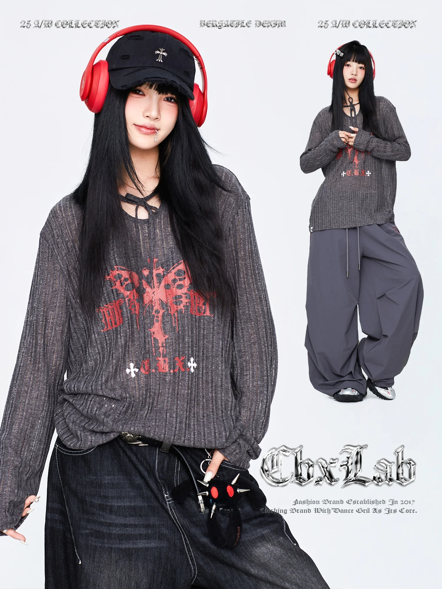 CBXLAB Уличные танцы Ленивый вязаный длинный све Женский топ свободного покроя Stand Edition Осенняя новая футболка Sle Jazz Hot Girl
CBXLAB Уличные танцы Ленивый вязаный длинный све Женский топ свободного покроя Stand Edition Осенняя новая футболка Sle Jazz Hot Girl