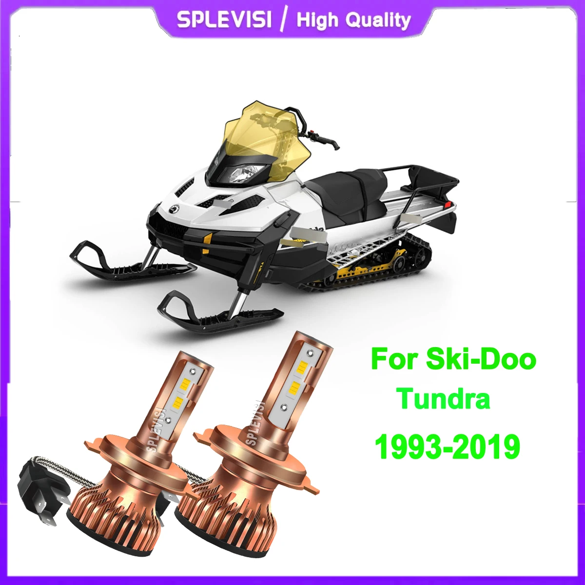 H4 HS1 9003 led headlight Quick Installation 1:1 Halogen Size for Ski-Doo Tundra 1993 1994 1995 1996 1997 1998 1999 2000-2019
H4 HS1 9003 led headlight Quick Installation 1:1 Halogen Size for Ski-Doo Tundra 1993 1994 1995 1996 1997 1998 1999 2000-2019