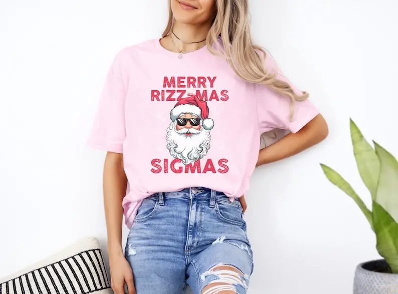 Funny Hipster Merry Rizzmas Sigmas Santa Rizz The Season Rizzler Santa Claus Tee Regular Commuter Pattern Graphic Tshirts Tops
Funny Hipster Merry Rizzmas Sigmas Santa Rizz The Season Rizzler Santa Claus Tee Regular Commuter Pattern Graphic Tshirts Tops