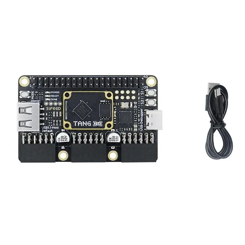 [NEW A09R!】 Tang Primer 25K FPGA Development Board GOWIN GW5A RISCV Development Board 23K LUT4 PMOD
[NEW A09R!】 Tang Primer 25K FPGA Development Board GOWIN GW5A RISCV Development Board 23K LUT4 PMOD