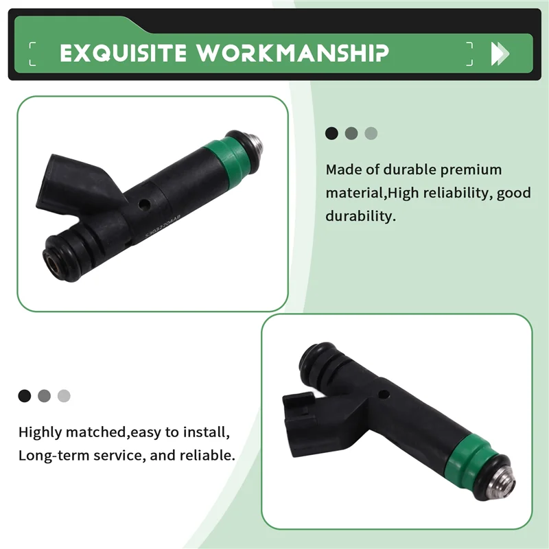 Durable-Fuel Injector 53032704AB 8PCS For Dodge Dakota Ram 1500 Durango 4.7L Jeep Grand Cherokee Engine
Durable-Fuel Injector 53032704AB 8PCS For Dodge Dakota Ram 1500 Durango 4.7L Jeep Grand Cherokee Engine