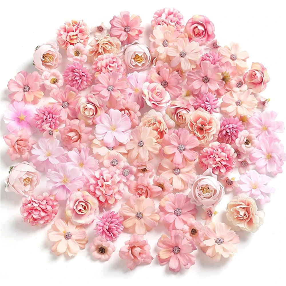 126Pcs Rose Artificial Flowers Heads Fake Flowers for Home Decor Garden Wedding Decoration Wreath Garlands DIY Gift Accessories
126Pcs Rose Artificial Flowers Heads Fake Flowers for Home Decor Garden Wedding Decoration Wreath Garlands DIY Gift Accessories