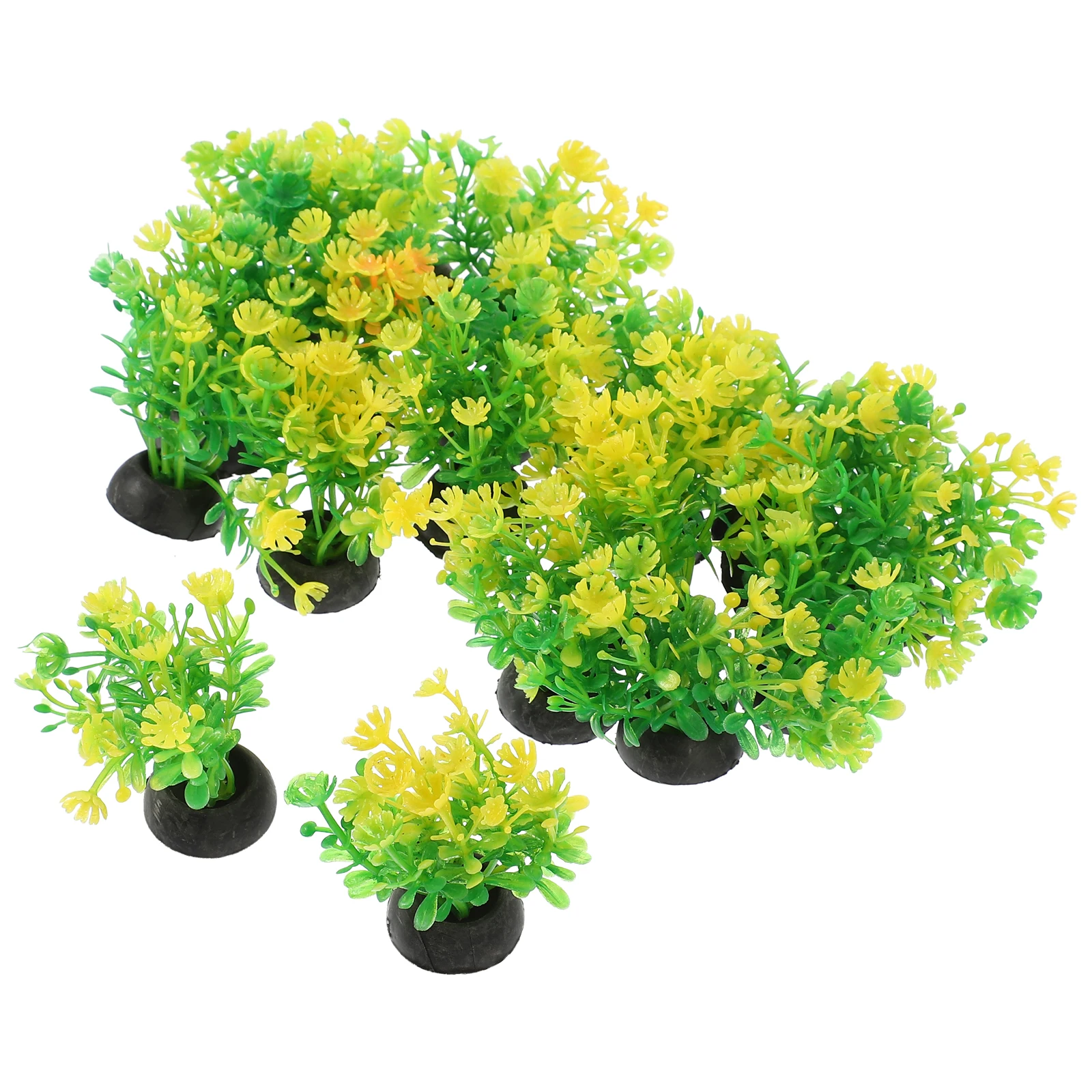 20 Pcs Aquatic Decoration Green Plastic Plants for Fish Tank Reptile Terrarium Long Lasting Durable Suitable Betta Aquarium
20 Pcs Aquatic Decoration Green Plastic Plants for Fish Tank Reptile Terrarium Long Lasting Durable Suitable Betta Aquarium