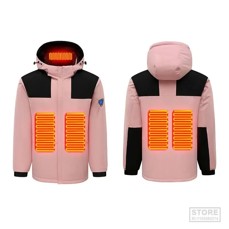 Heated Jackets Men Women Cycling Hiking Waterproof Outdoor Coat Windbreaker USB Electric Clothes
Heated Jackets Men Women Cycling Hiking Waterproof Outdoor Coat Windbreaker USB Electric Clothes