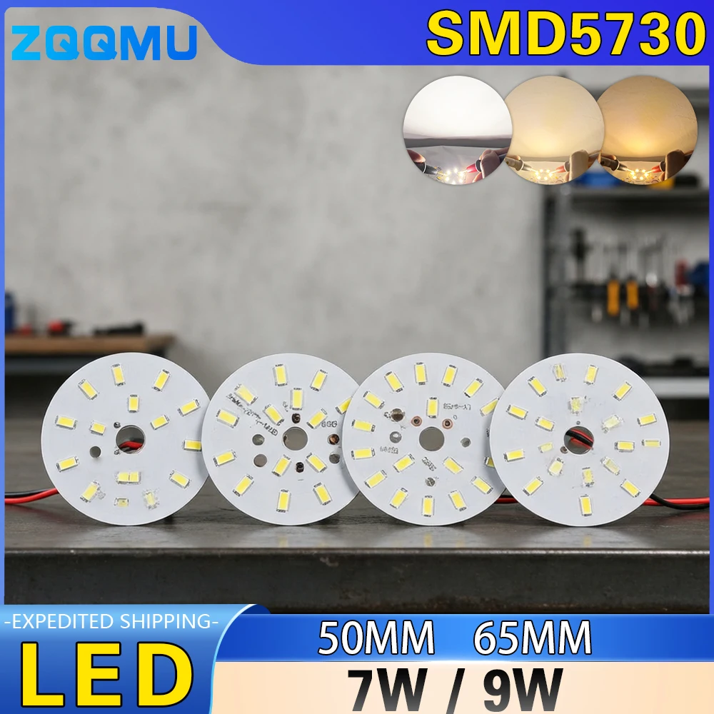 7W 9W LED Chip SMD5730 Lamp Beads 50MM 65MM Aluminum Plate Round Light Source Bulb For Spotlight DIY Lamp Diode Module
7W 9W LED Chip SMD5730 Lamp Beads 50MM 65MM Aluminum Plate Round Light Source Bulb For Spotlight DIY Lamp Diode Module