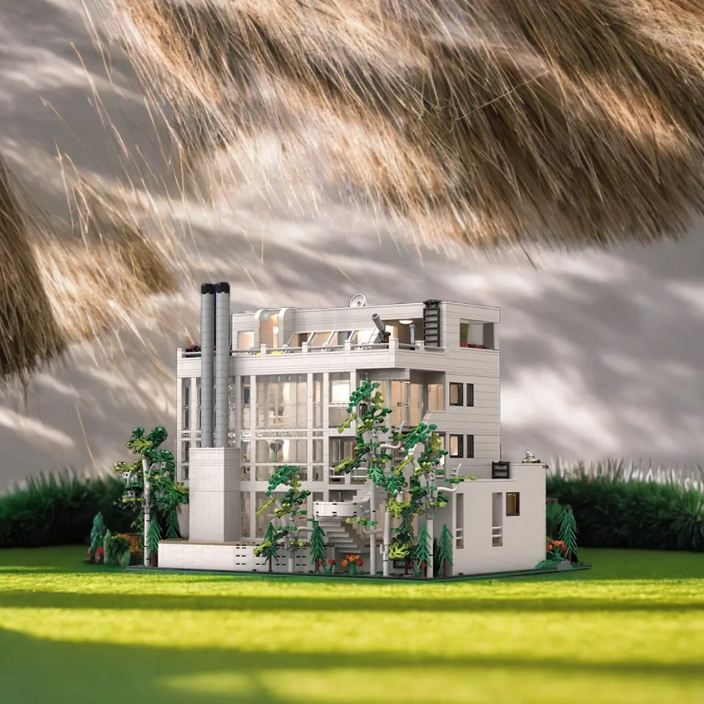 5283 шт. MOC DIY Douglases House Образовательная модель Строительные блоки Игрушки на день рождения Подарок для любителей дизайна 
5283 шт. MOC DIY Douglases House Образовательная модель Строительные блоки Игрушки на день рождения Подарок для любителей дизайна