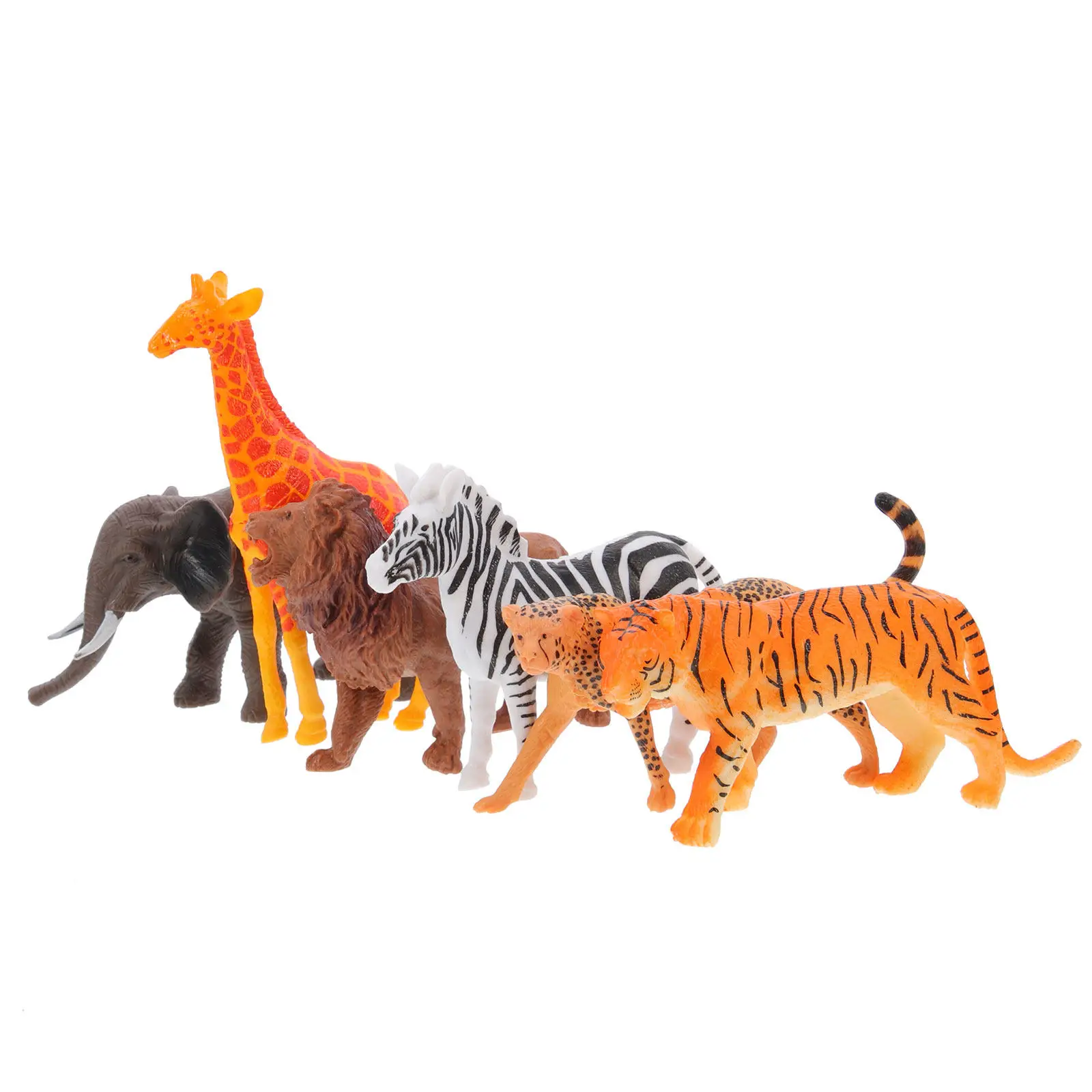 6Pcs Realistic Vinyl Animal Figures Simulation Forest Wildlife Decor Desktop Miniature Small Animal Statues for Home Office
6Pcs Realistic Vinyl Animal Figures Simulation Forest Wildlife Decor Desktop Miniature Small Animal Statues for Home Office