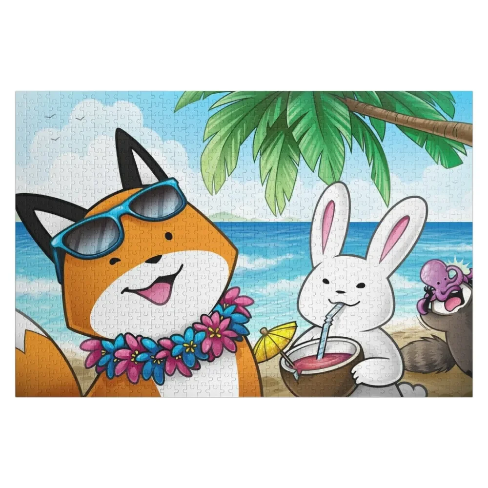 Fox and Friends - Summer Fun Jigsaw Puzzle Custom Jigsaw Personalized Baby Object Puzzle
Fox and Friends - Summer Fun Jigsaw Puzzle Custom Jigsaw Personalized Baby Object Puzzle