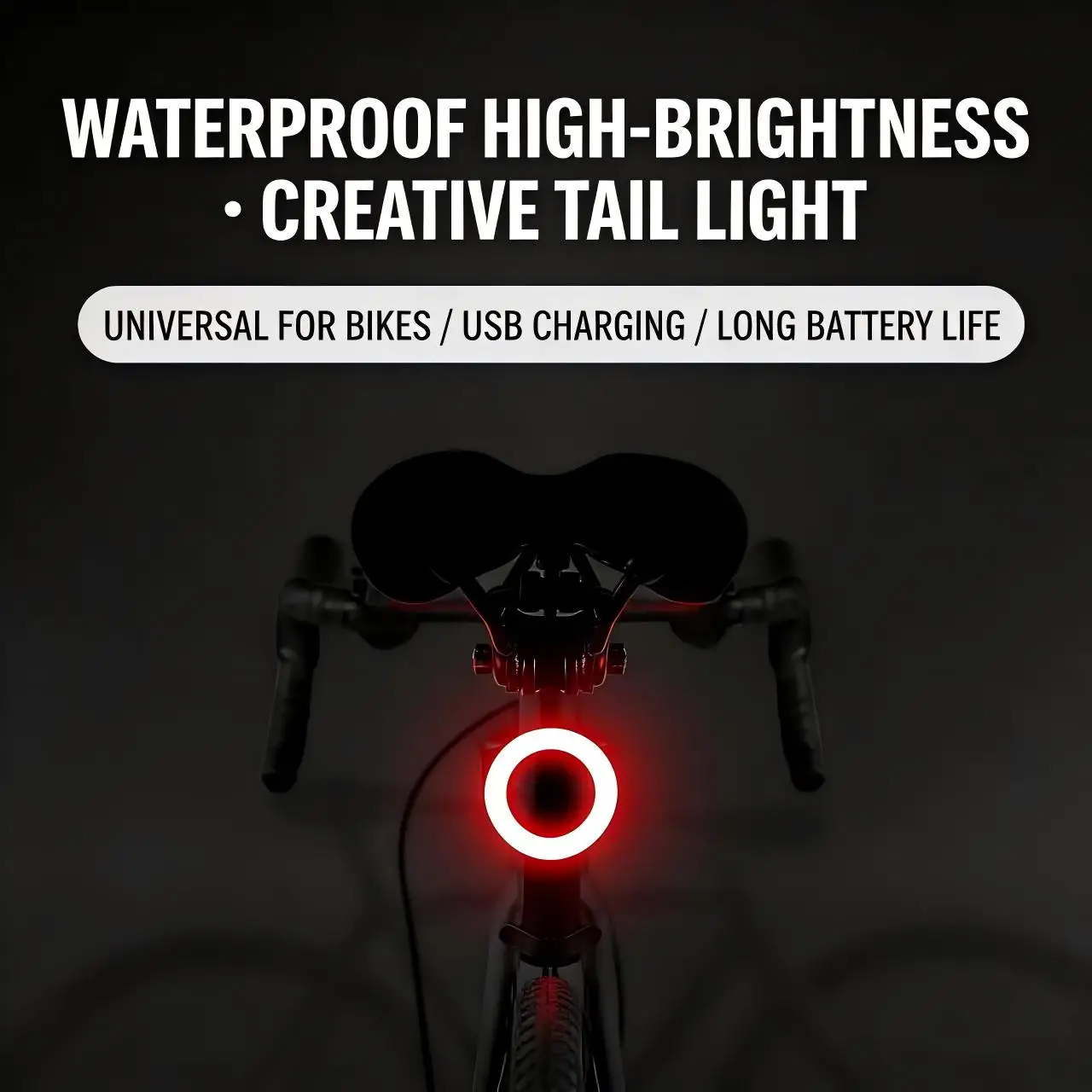 Bicycle Taillight USB Rechargeable Multi Lighting Modes Led Bike Seatpost Light Flash Tail Rear Lights for Mtb Bike Accesseries
Bicycle Taillight USB Rechargeable Multi Lighting Modes Led Bike Seatpost Light Flash Tail Rear Lights for Mtb Bike Accesseries